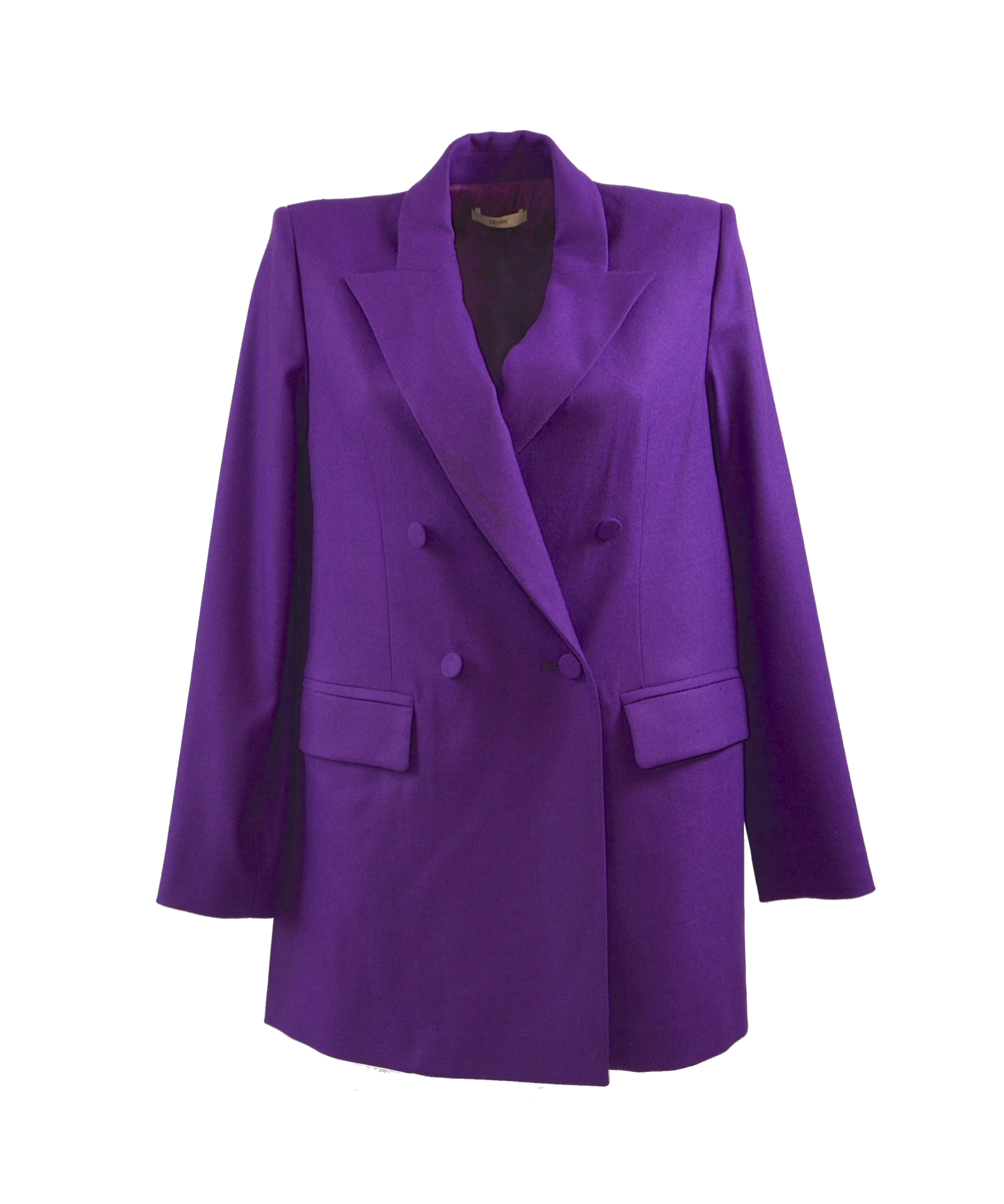 Oversized blazer in purple