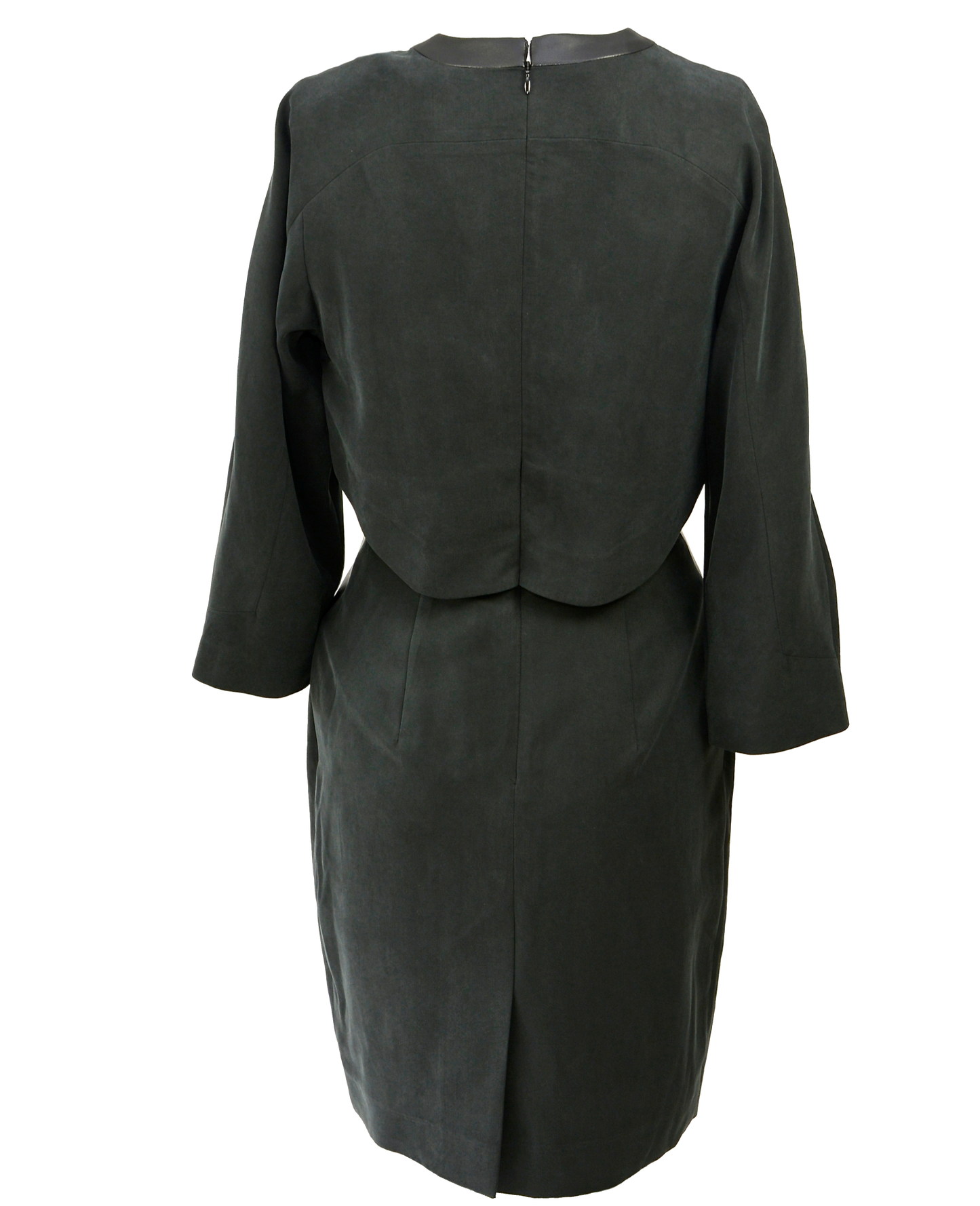 Black long-sleeved dress