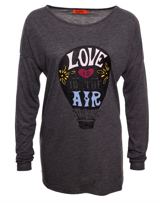 Miss goodlife love is in the air long sleeve t-shirt