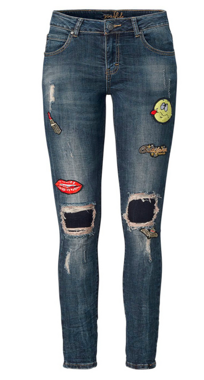 Miss Goodlife Jeans Pants Meike patches