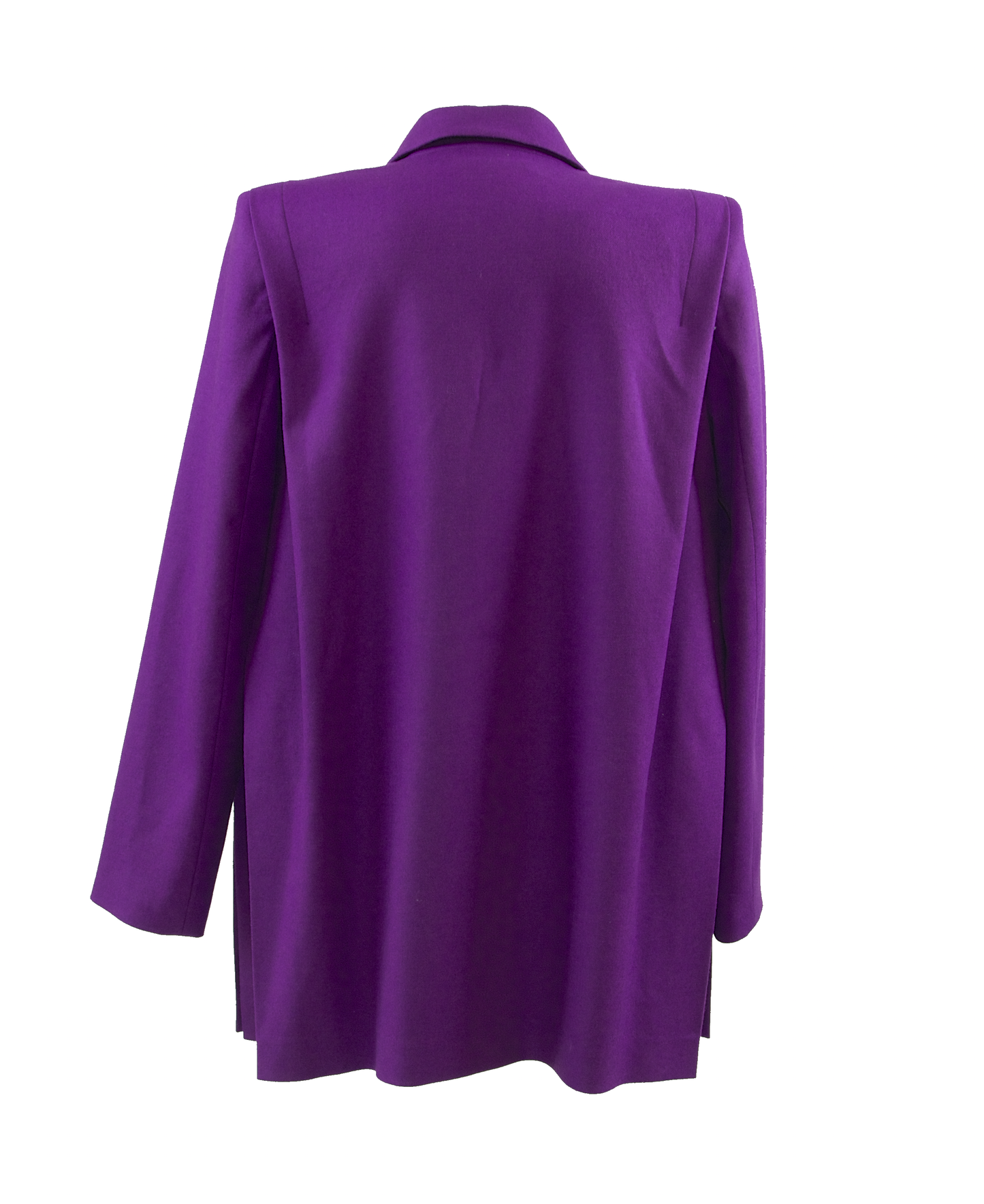 Oversized blazer in purple